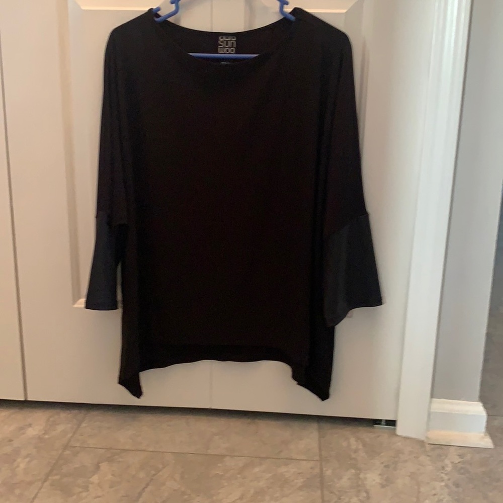 Black Ciara Sun Woo blouse